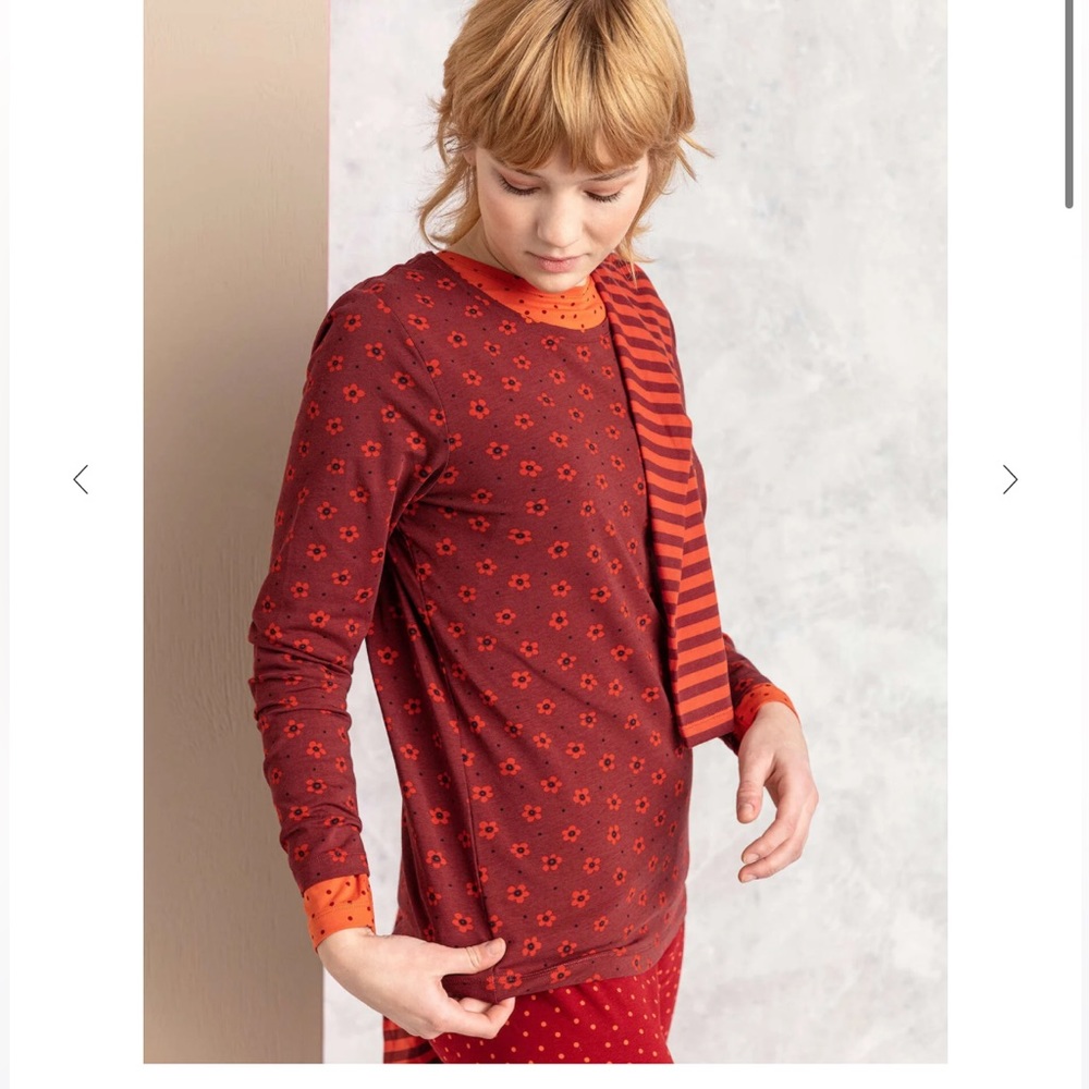 Gudrun Sjoden flower LS shirt